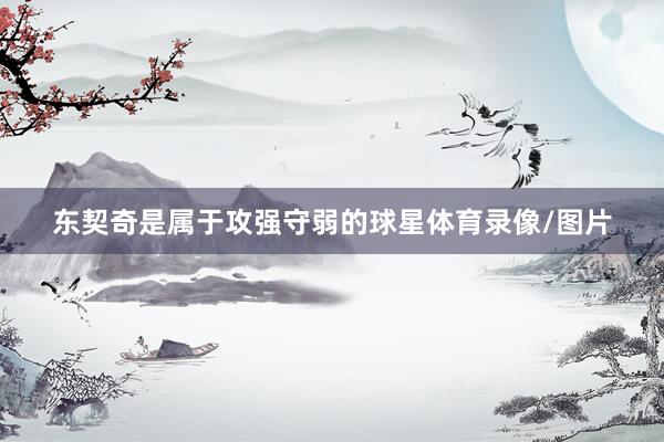 东契奇是属于攻强守弱的球星体育录像/图片