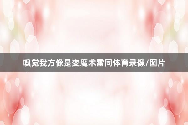 嗅觉我方像是变魔术雷同体育录像/图片