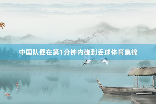中国队便在第1分钟内碰到丢球体育集锦