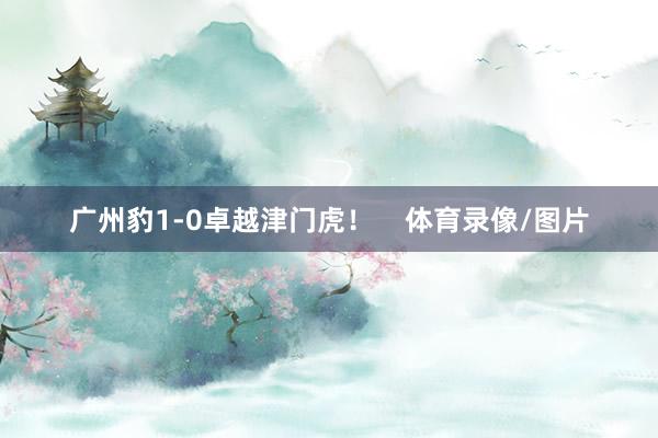 广州豹1-0卓越津门虎！    体育录像/图片