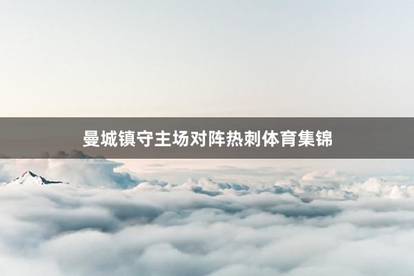 曼城镇守主场对阵热刺体育集锦