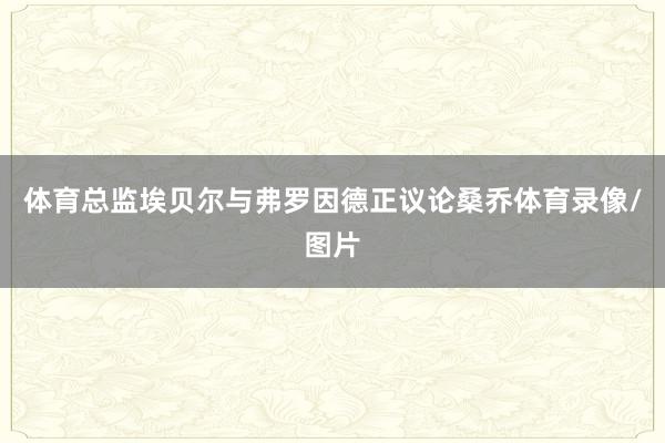 体育总监埃贝尔与弗罗因德正议论桑乔体育录像/图片