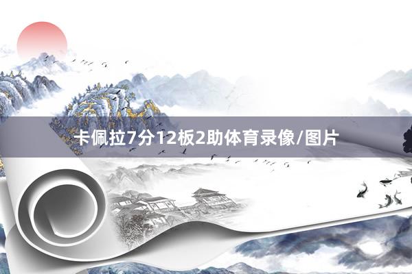 卡佩拉7分12板2助体育录像/图片