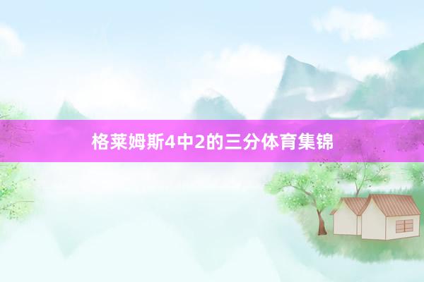 格莱姆斯4中2的三分体育集锦