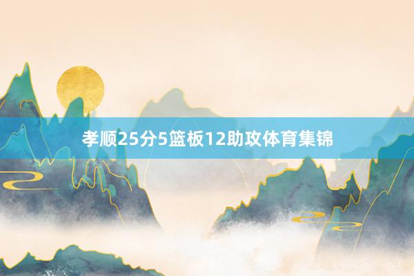 孝顺25分5篮板12助攻体育集锦