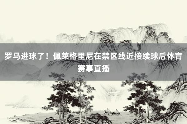 罗马进球了！佩莱格里尼在禁区线近接续球后体育赛事直播
