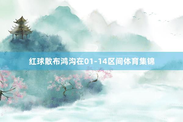 红球散布鸿沟在01-14区间体育集锦